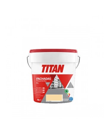 Titan fachadas beige 4 L