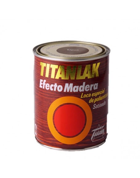 Titanlak efecto madera sapeli 750 Ml