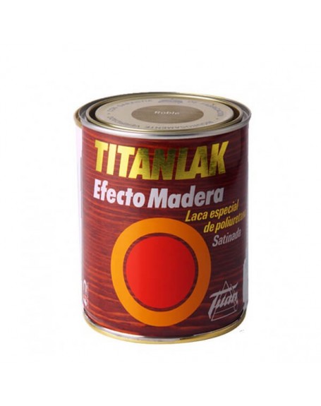 TITANLAK EFECTO MADERA ROBLE 750 ML