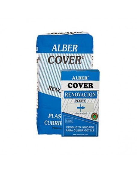 Cover plaste grueso saco 15 kg