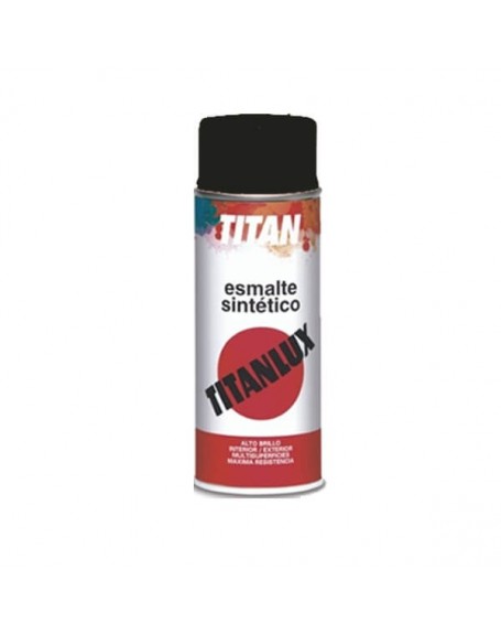 Titan spray negro mate