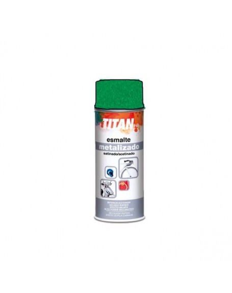 spray metalizado verde