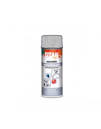 titan spray metalizado plata