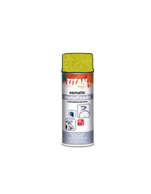 titan spray metalizado oro 200 Ml