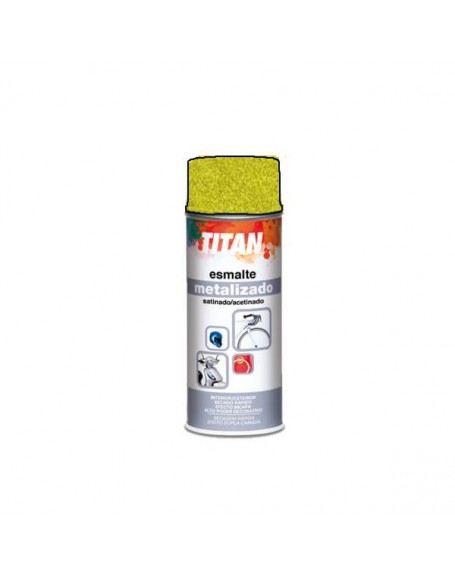 titan spray metalizado oro 200 Ml