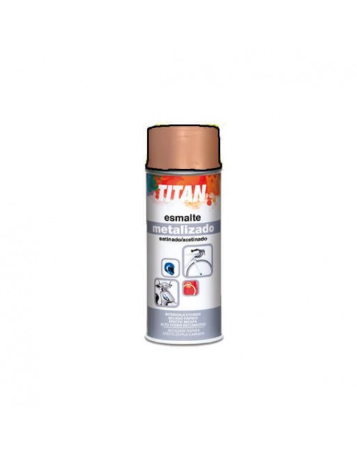 titan spray metalizado bronce