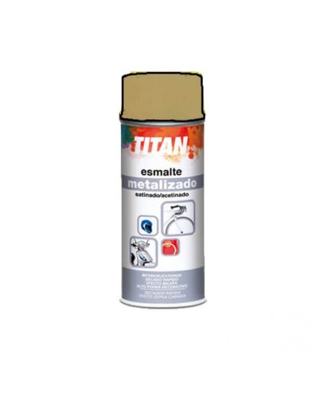 titan spray metalizado oro