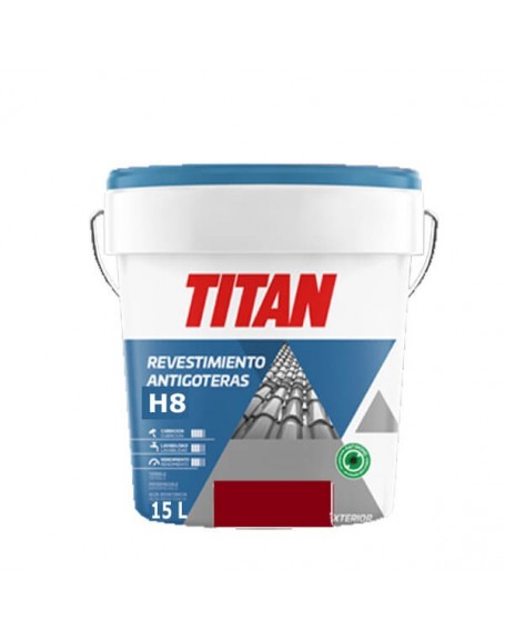 TITAN REVESTIMIENTO ANTIGOTERAS ROJO INGLES