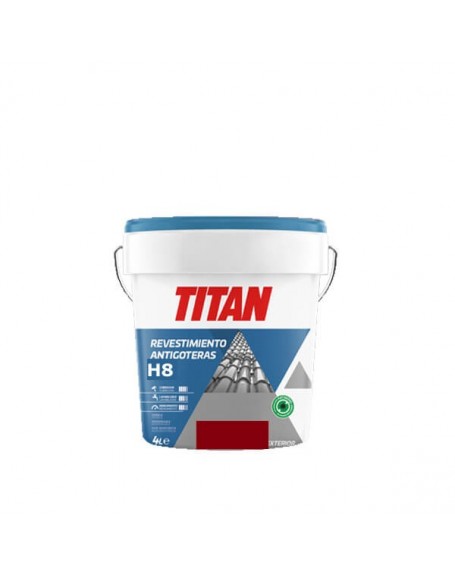 Titan revestimiento rojo ingles