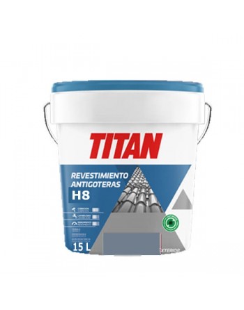 Titan revestimiento antigoteras gris 15 L