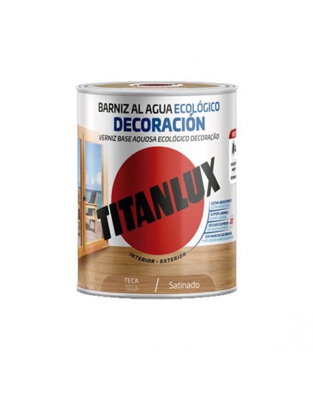 Titanlux barniz ecológico teca