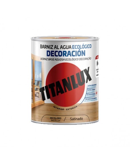 Titanlux barniz ecológico satinado 750 Ml