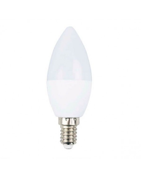 Cegasa bombilla led vela E14-6w fria