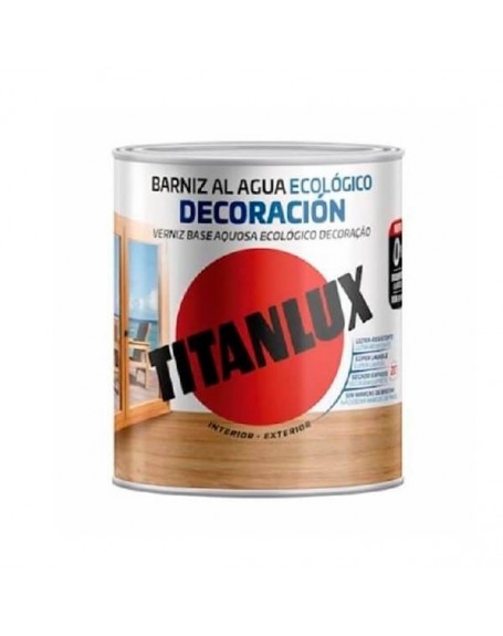 Titanlux barniz eco satinado roble