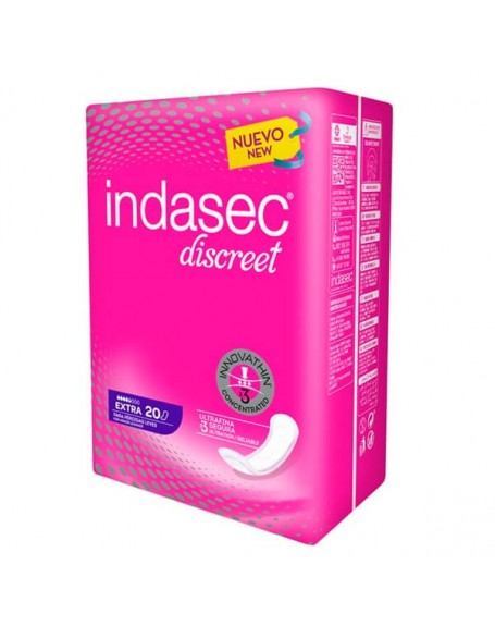 Indasec extra discret 20un