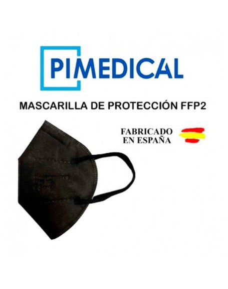 Pimedical mascarilla negra FFP2