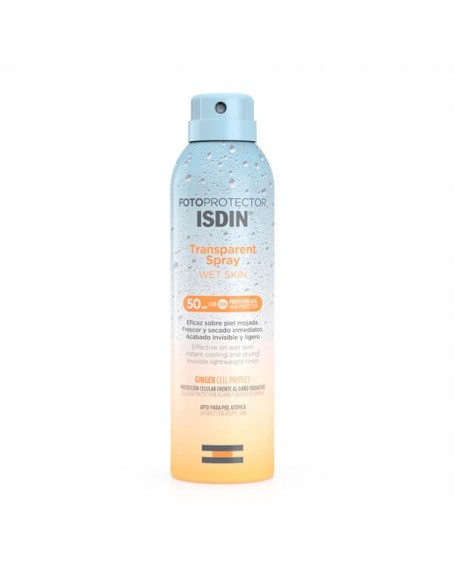 Isdin solar transparente spray spf50