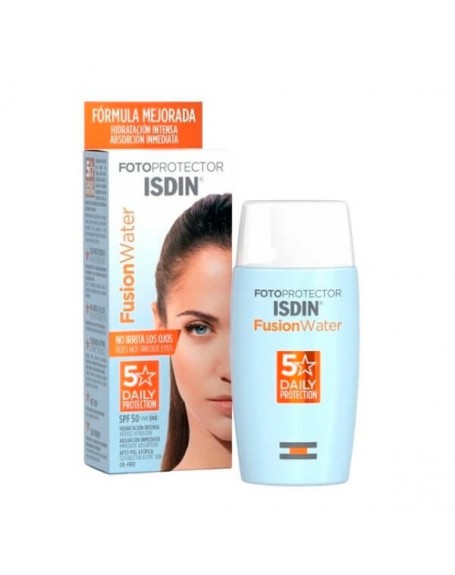 Isdin solar fusion water spf50+