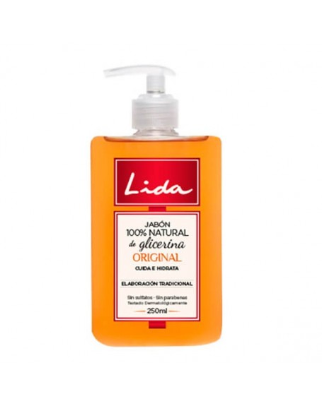 Lida jabon glicerina dosificador