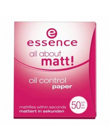 Essence Papeles Matificantes   ALL ABOUT OIL