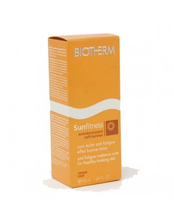 biotherm sunfitness autobronceador facial anti-fatiga