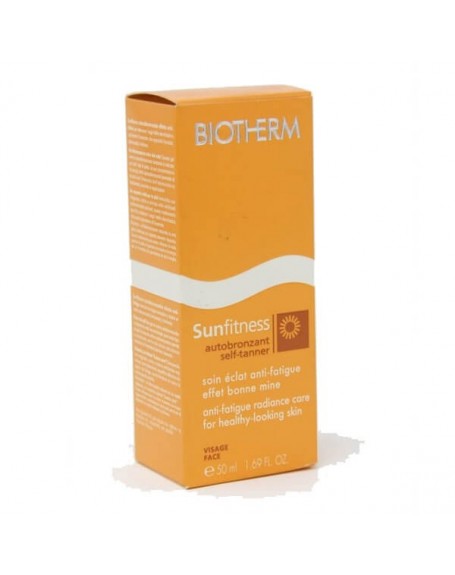 biotherm sunfitness autobronceador facial anti-fatiga