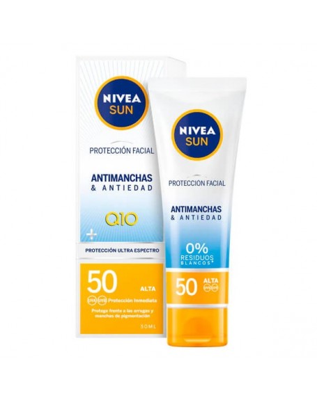 Nivea sun facial f50 antiedad antimanchas