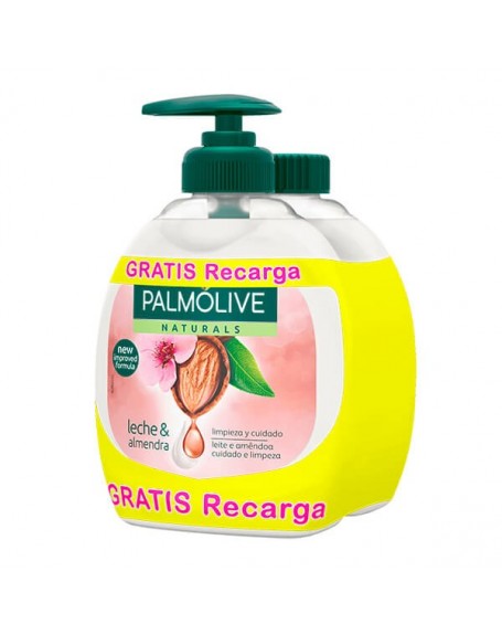 Palmolive jabon liquido almendras dosificador