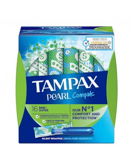 Tampax compak pearl super