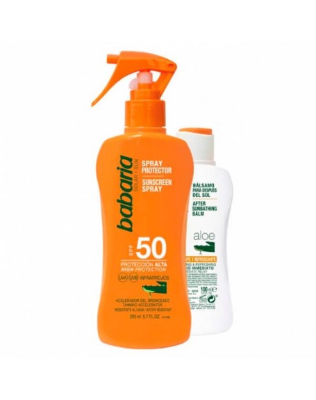Babaria sun aloevera f.50