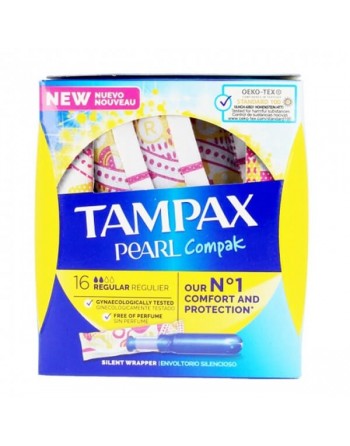 Tampax compak pearl regular