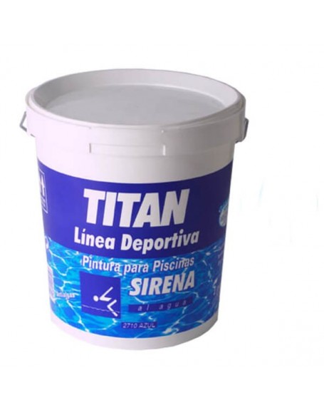 TITAN SIRENA AGUA AZUL 4 L