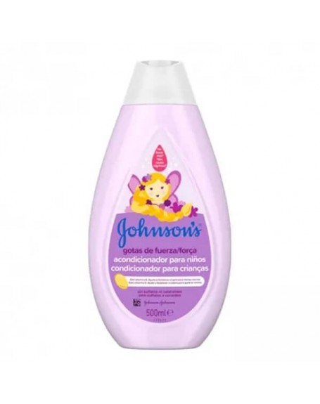 Johnsons baby acondicionador gotas fuerza