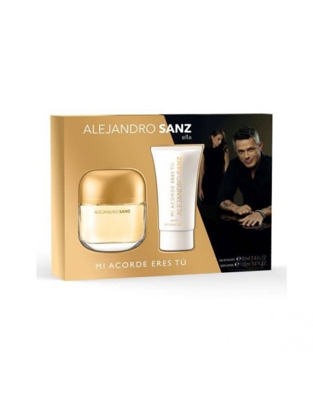 ALEJANDRO SANZ ERES TU HER EDT 80 ML+BLOTION