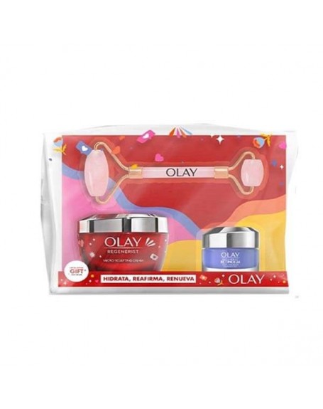 OLAY REGENERIST 3 AREAS DIA 50 ML+MINI+MASAJ+NEC