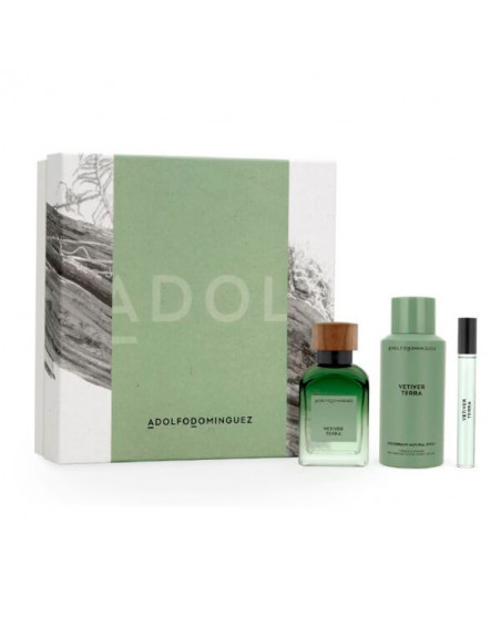 VETIVER TERRA EDT 120 ML+DEO+EDP 10 ML