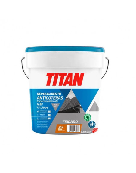 Titan revestimiento antigoteas fibrado