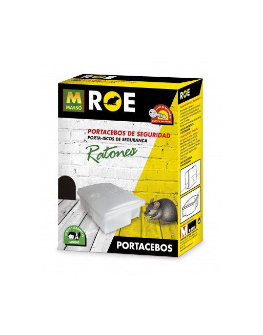 Masso Roe Portacebos de Seguridad para raticidas