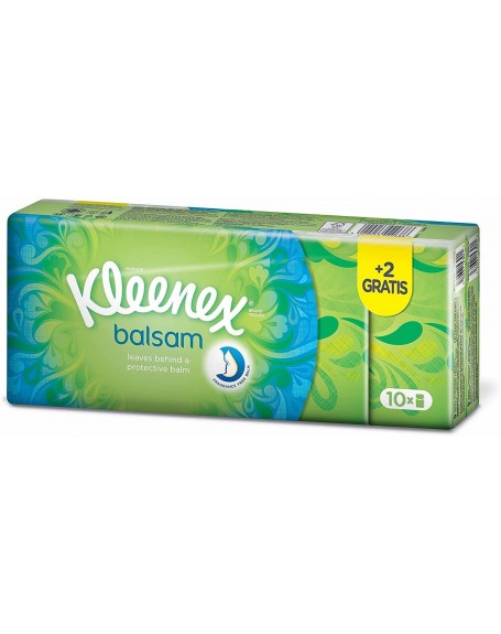 KLEENEX PAÑUELOS BALSAM 10 UN