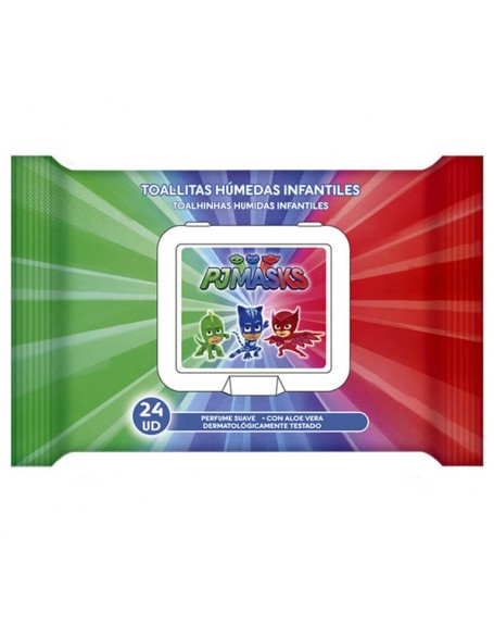 PJMASKS TOALL.HUMEDAS 24 UN