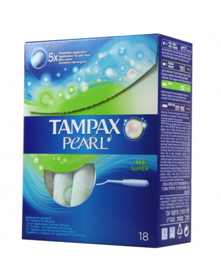 TAMPAX COMPAK PEARL SUPER 18 UN