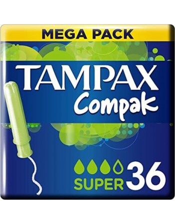 TAMPAX COMPAK SUPER 36 UN 