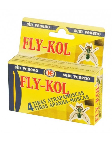FLY KOL TIRAS ATRAPAMOSCAS 4 UN.