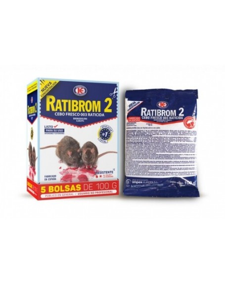 RATIBROM 2 500 GRS (5*100GRS)
