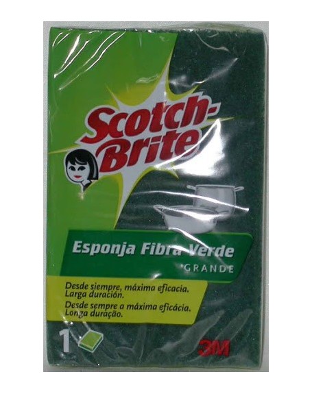 S.BRITE EST.VERDE/ESPONJA GR.1UN 