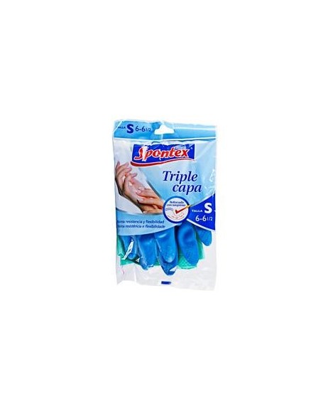 SPONTEX GUANTES T.CAPA PQ.