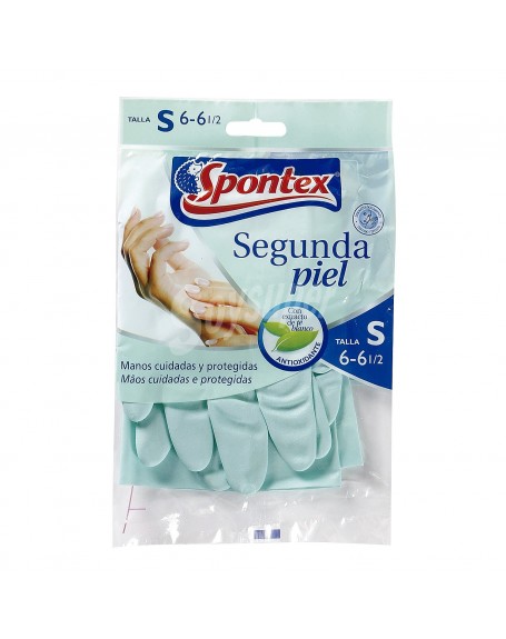 SPONTEX GUANTES SEG.PIEL T.6 