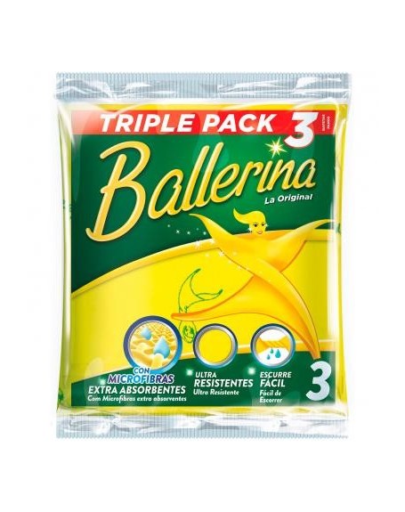 BALLERINA BAYETA 3+1