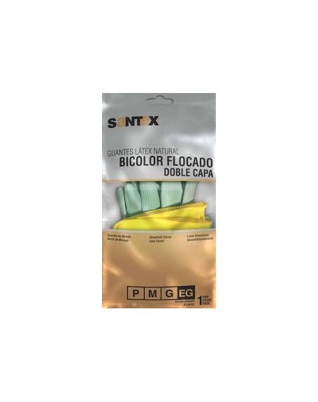 SANTEX GUANTES BICOLOR TM