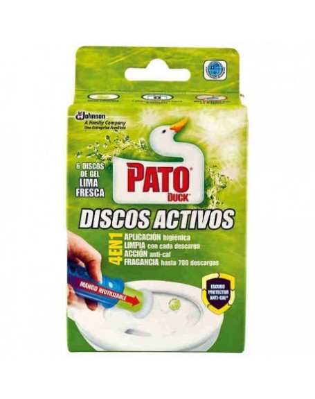 PATO DISCOS ACTIVOS LIMA+PATO LIQ.AZUL